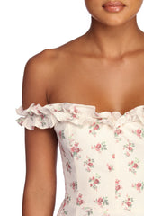 Smocked In Spring Florals Dress Ins Street