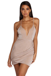 Shimmer City Glitter Dress Ins Street