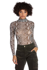 Snake Me On Bodysuit Ins Street