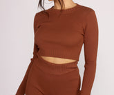 Cuddle Up Cozy Crop Top Ins Street