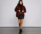 Cozy Vibes Plaid Flannel Shacket Ins Street