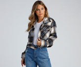 Cozy On Over Plaid Shacket Ins Street