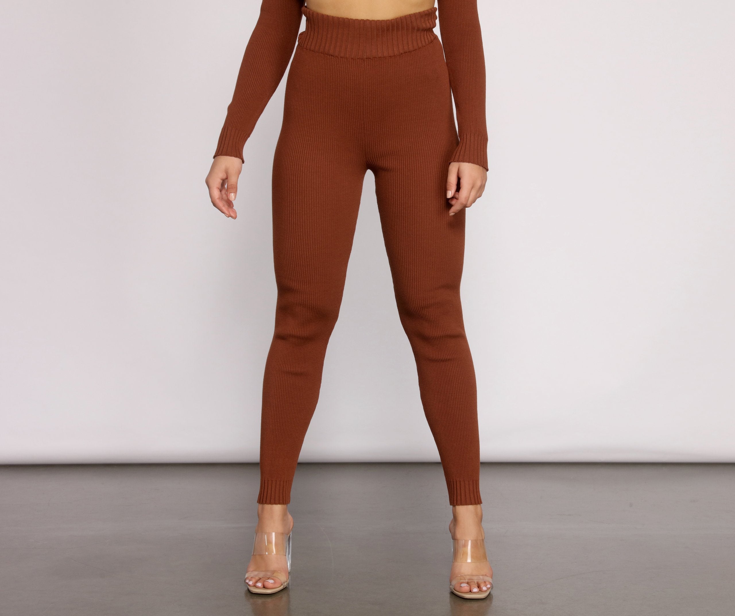 Cuddle Up Cozy Leggings Ladies-street