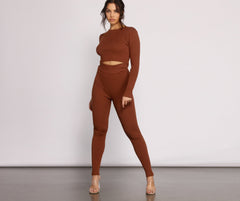 Cuddle Up Cozy Leggings Ladies-street