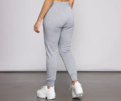 Cute And Casual Basic Joggers Ins Street