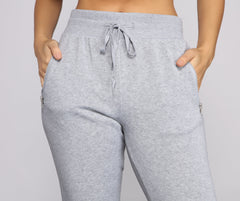 Cute And Casual Basic Joggers Ins Street