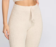 Lazy Dayz Chenille Leggings Ins Street
