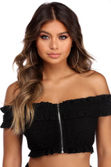 Smock To The Top Swim Top Ins Street