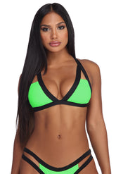 Color Block Swim Top Ins Street