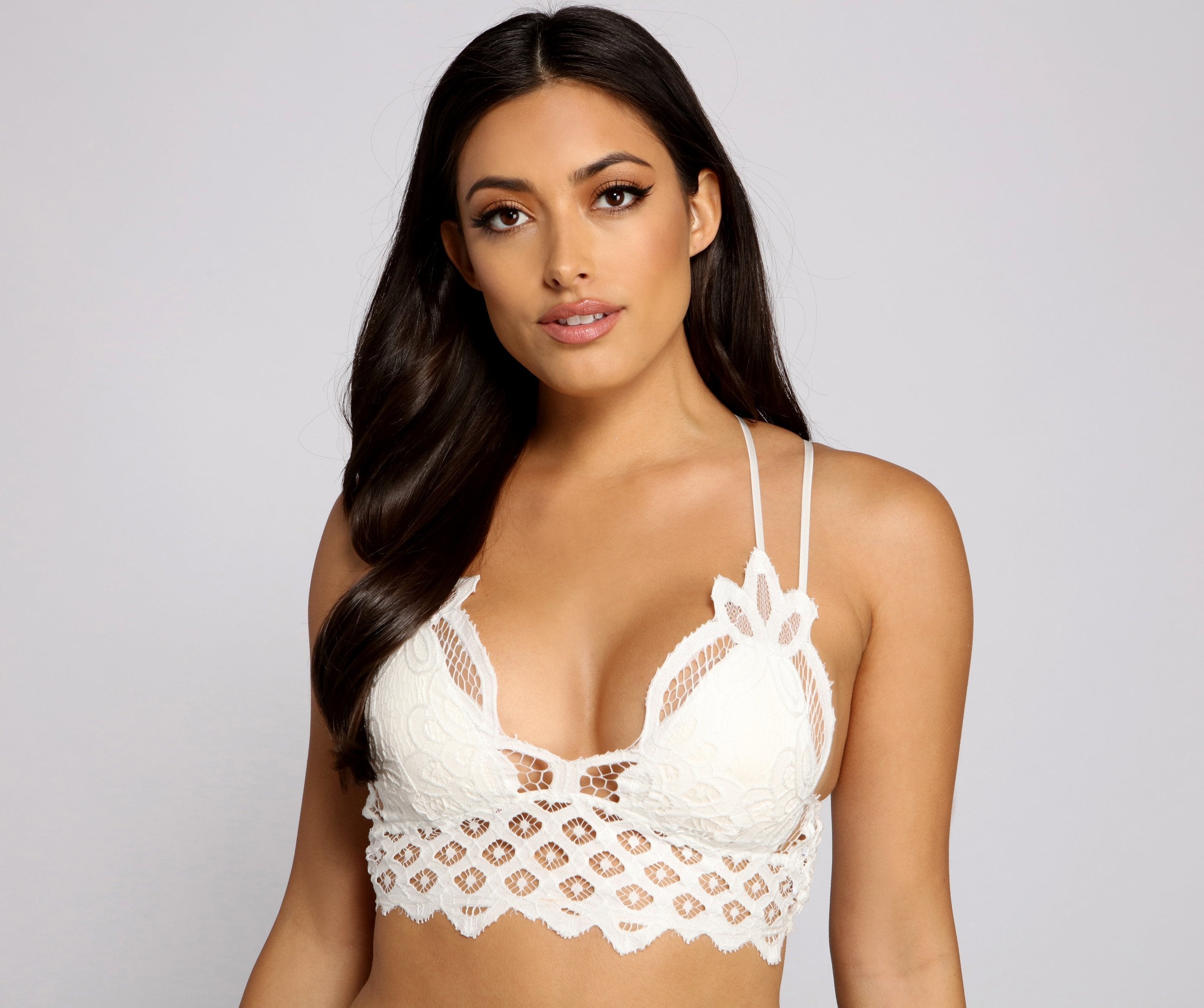 Lace N' Luxe Crochet Bralette Ins Street