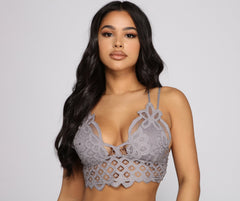Lace N' Luxe Crochet Bralette Ins Street