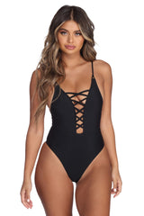 Sleek And Strappy Swimsuit Ins Street