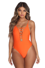 Sleek And Strappy Swimsuit Ins Street