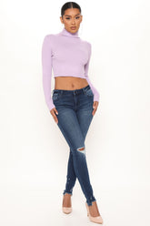 Tall Your Turn Distressed Jeans - Dark Denim Ins Street