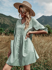 Women's Loose Midi Dress Ins street