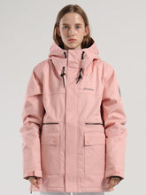 Winter New Unisex Pink Ski Suit Single And Double Board Waterproof Wear-Resistant Warm Ski Suit Ins Street