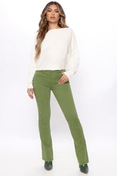 Mojave Bootcut Jeans - Green Ins Street