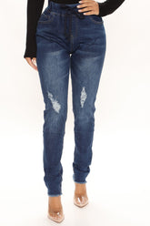 Always Out Of Time Skinny Jeans - Dark Wash Ins Street