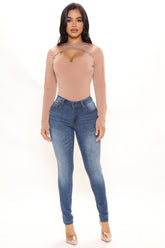 Do It Right Skinny Jeans - Dark Wash Ins Street