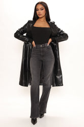 Killing 'Em Softly Side Split Jean - Black Ins Street