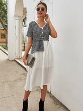 Stitching dress 2023-03-14 InsStreet