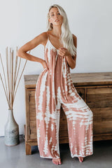 Casual and Ethnic Printed Beach Jumpsuit for Women Ins street