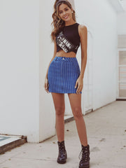 Women's Sexy Bag Hip Skirt Ins street