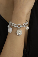 Simplicity Geometric Split Joint Bracelets Ins Street