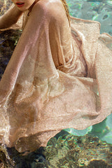 Vacation Solid Frenulum Swimwears Cover Up Ins Street