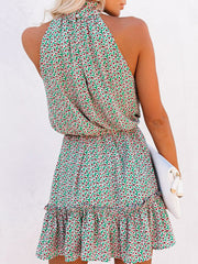 Women's Sleeveless Ruffle Skirt Ins street