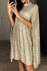 Solid Split Joint Mandarin Collar Dresses(5 colors) Ins Street