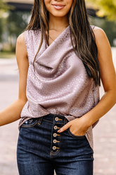 Solid Split Joint U Neck Tops Ins Street