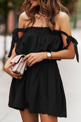 Solid Bandage Spaghetti Strap Straight Dresses(4 colors) Ins Street