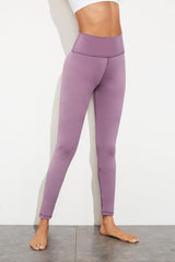 Exposed Seam High Waist Yoga Leggings Ins Street