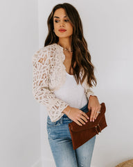 Maryland Cotton Crochet Bolero Ins Street