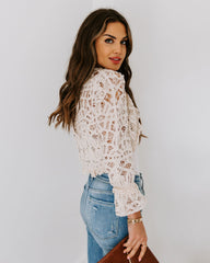 Maryland Cotton Crochet Bolero Ins Street