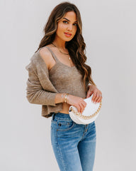 Margaret Cropped Knit Sweater Tank Ins Street