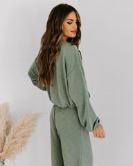 Let's Stay Home Billowed Knit Top Ins Street