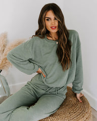 Let's Stay Home Billowed Knit Top Ins Street