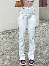 Straight-leg Jeans with Slits 2023-03-14 InsStreet