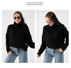 WAFFLE KNIT TURTLENECK SWEATER Carmar Denim