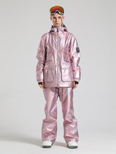 Pink Dazzling Ski Suit Ins Street