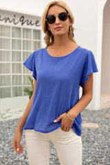 Knotted Cut Out Back Top Ins Street