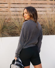 Longhorn Cotton Vintage Long Sleeve Tee Ins Street