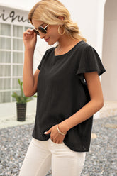 Knotted Cut Out Back Top Ins Street