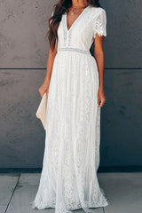 Dream catcher white lace dress Ins street