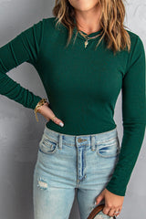 Open Back Crewneck Bodysuit Ins Street