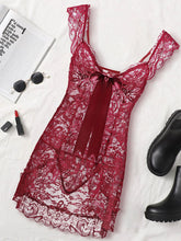 Unterwäscheset komplett aus Spitzenmaterial