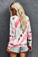 Drop Shoulder Tie Dye  Tee Ins Street