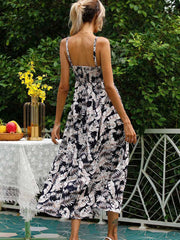 Temperament-shaped big skirt long dress Ins Street